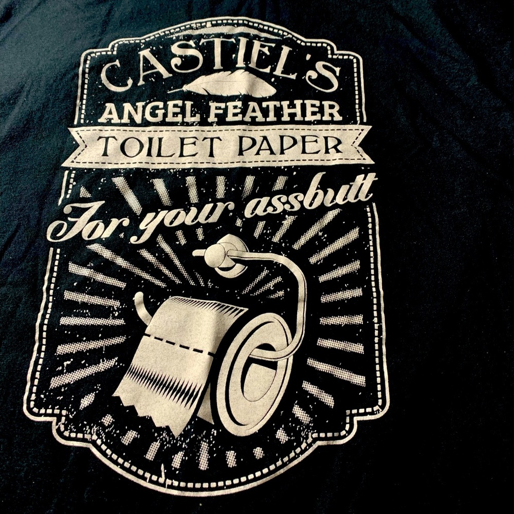 Supernatural’s Castiel Assbutt T-Shirt